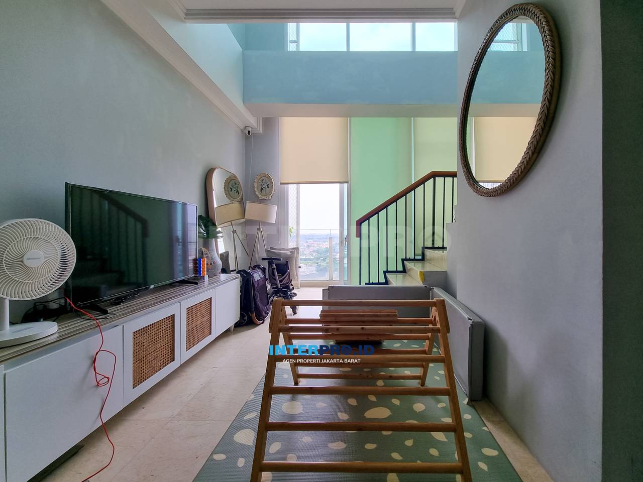 Apartemen Mewah Satu8 Residence Kedoya - Luas 105m2 - 2Bedroom - Semi Furnished