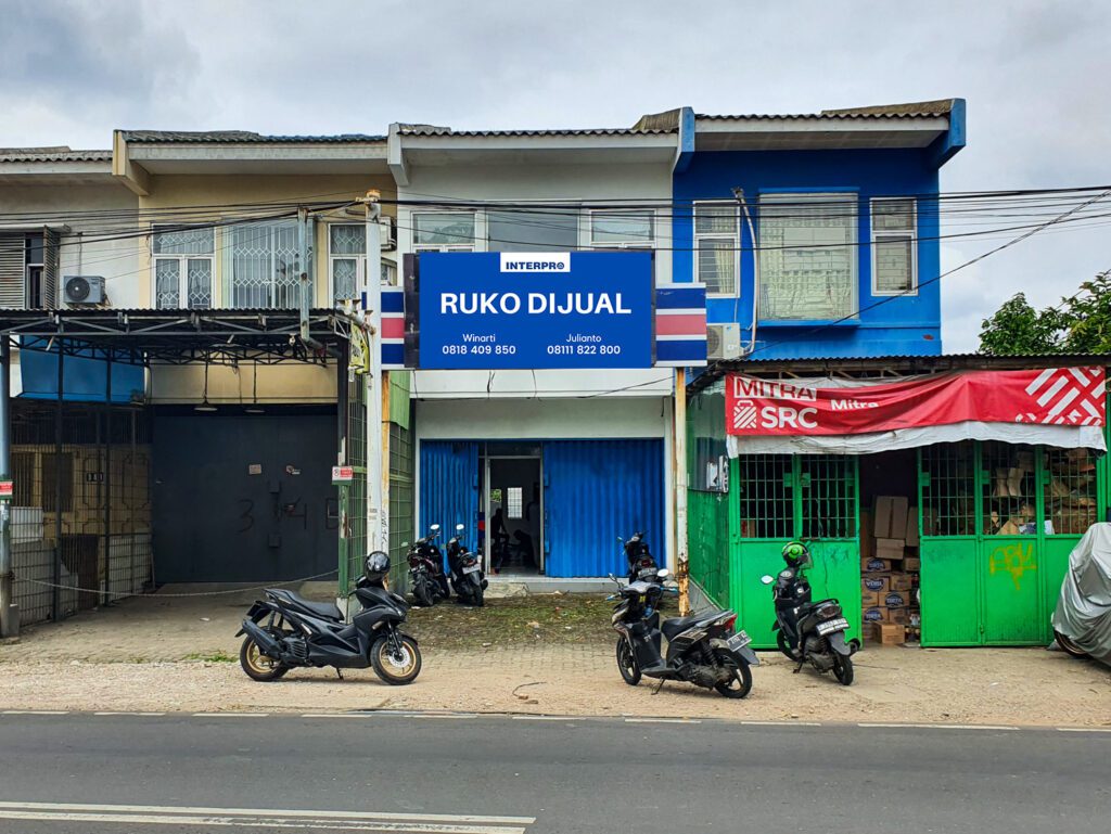 Ruko 2 Lantai Dijual Meruya Selatan - Agen Properti Interpro