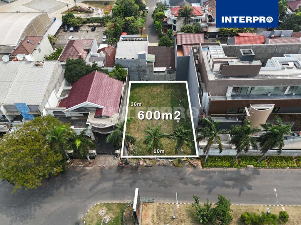 Kavling Dijual Taman Permata Buana Luas Tanah 600m2