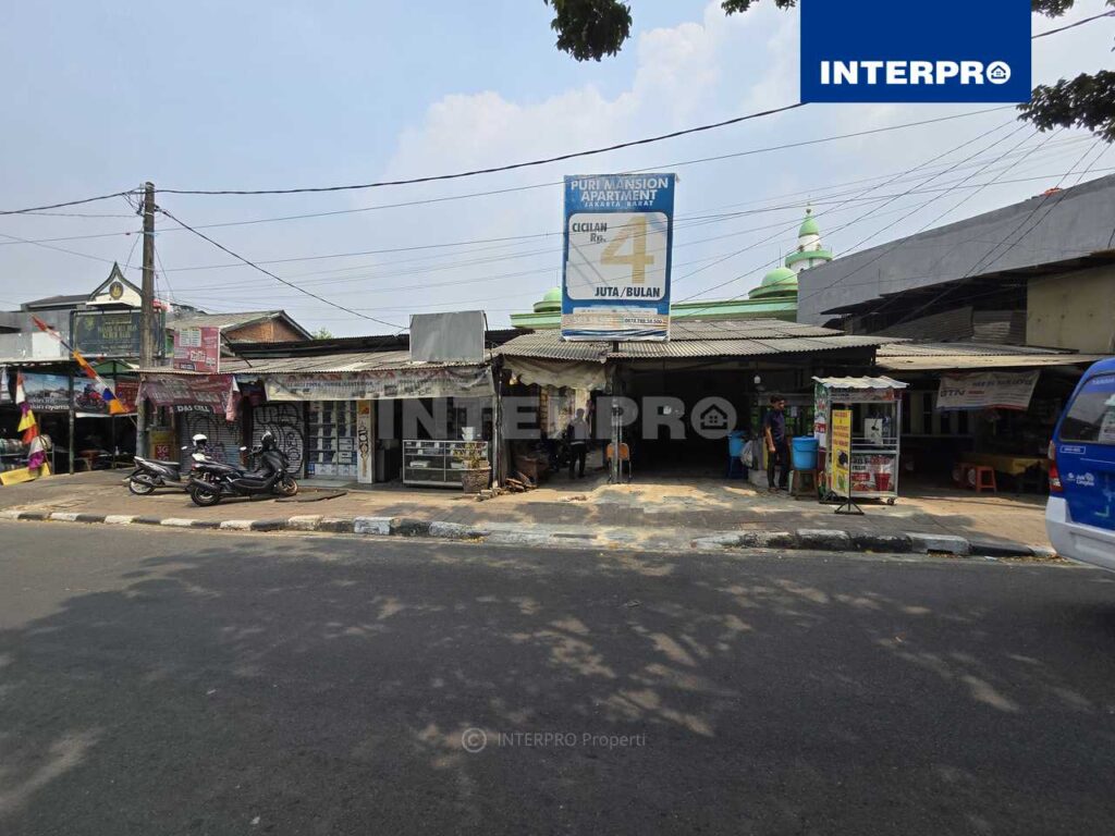 Tanah Dijual Jl Meruya Ilir Dekat Taman Aries 287m2