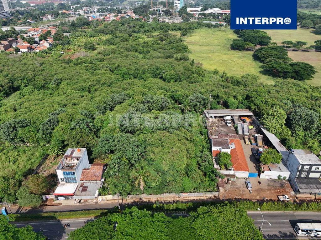 Tanah Dijual BSD Boulevard Jl Cilenggang