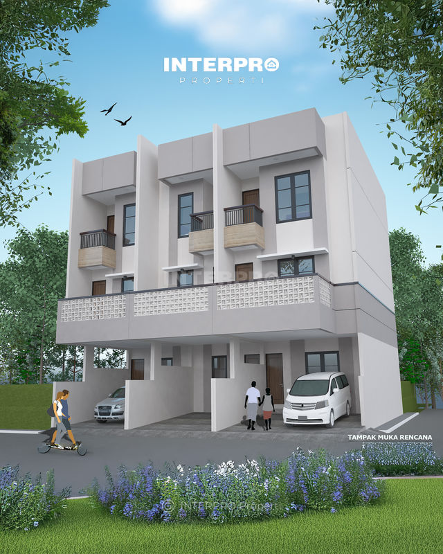 Rumah Brand New 3 Lantai Dijual Duri Kepa Hadap Timur – LT 57m2