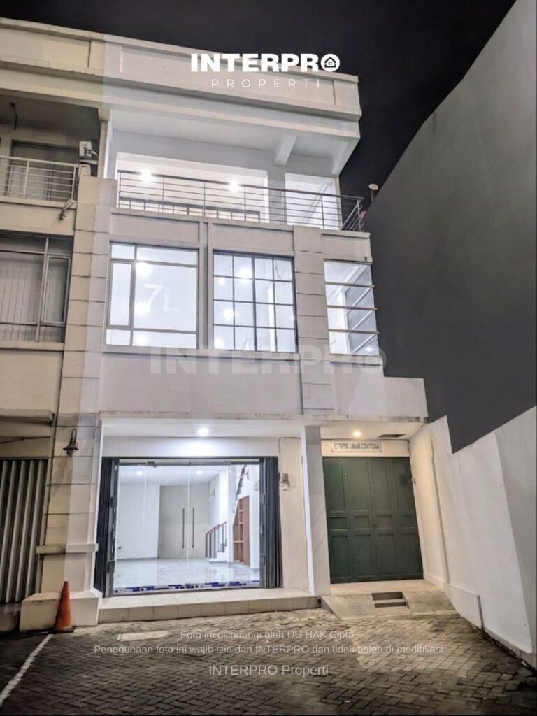 Ruko Dijual Arjuna Utara Kebon Jeruk LT 72m2