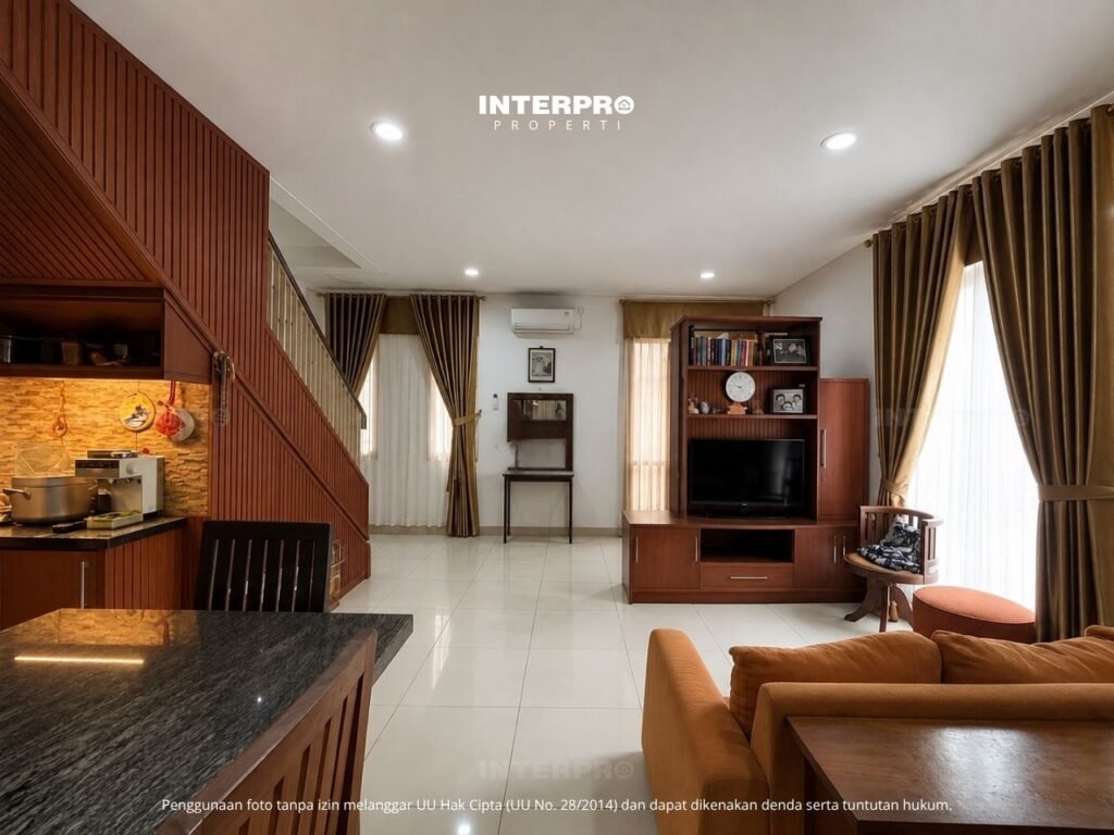 Rumah Hook Dijual Di Green Lake City Cluster Amerika