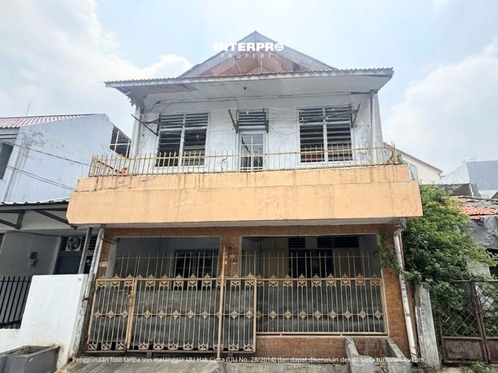 Rumah Hitung Tanah Dijual Tomang Hadap Timur - LT 90m2